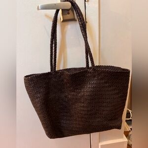 Madewell handwoven tote